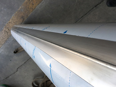 Carbon steel MIG longitudinal welding seam (T=1.0mm, L=600mm)